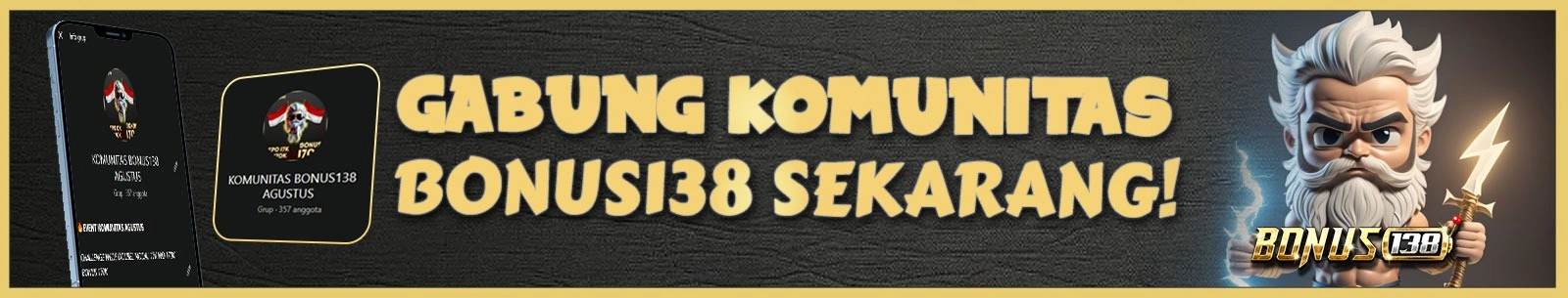 Komunitas BONUS138